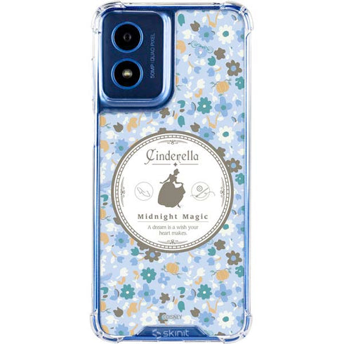 Disney Cinderella Midnight Magic Silhouette Moto G Play 4G (2024) Clear Case