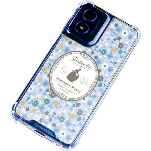 Disney Cinderella Midnight Magic Silhouette Moto G Play 4G (2024) Clear Case