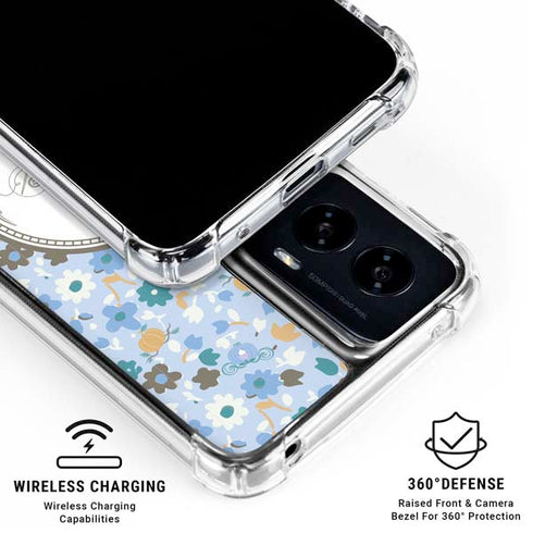 Disney Cinderella Midnight Magic Silhouette Moto G Power 5G (2024) Clear Case