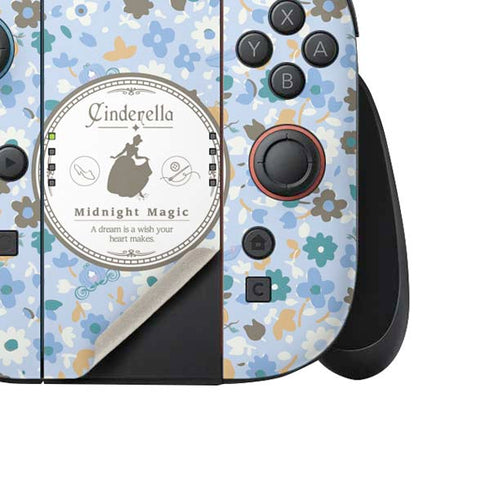 Disney Cinderella Midnight Magic Silhouette Nintendo Switch 2 (2025) Joy-Con Controller Skin