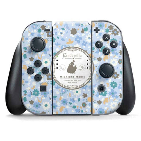 Disney Cinderella Midnight Magic Silhouette Nintendo Switch (2017-2021) Joy-Con Controller Skin