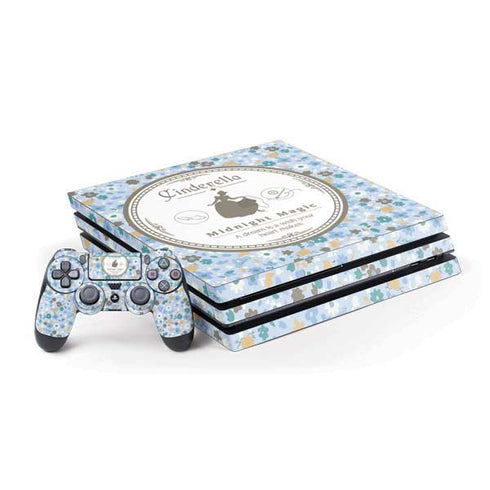 Disney Cinderella Midnight Magic Silhouette PlayStation PS4 Skins