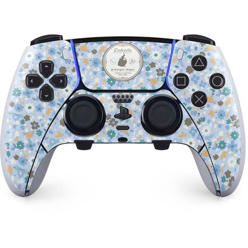 Disney Cinderella Midnight Magic Silhouette PS5 DualSense Edge Pro Controller Skin