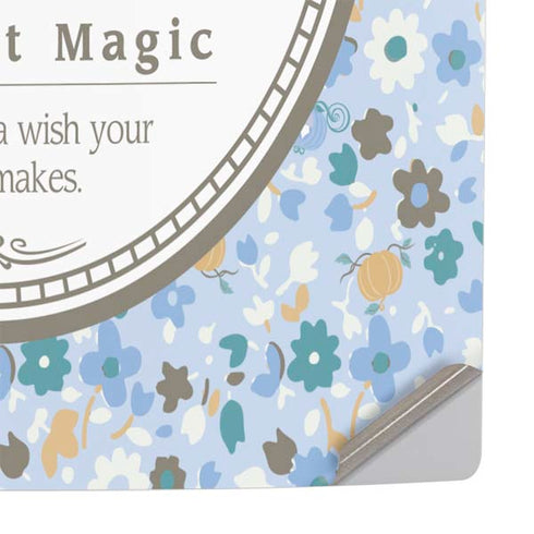 Disney Cinderella Midnight Magic Silhouette PS5 Pro Console Skin