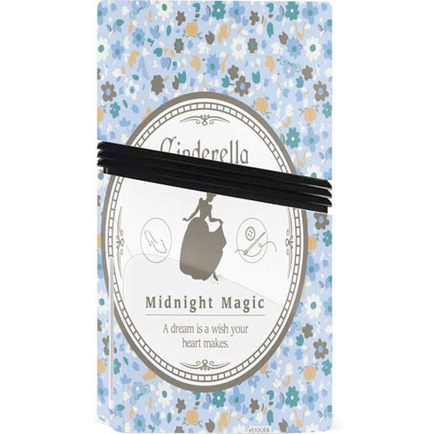 Disney Cinderella Midnight Magic Silhouette PS5 Pro Disk Console Skin