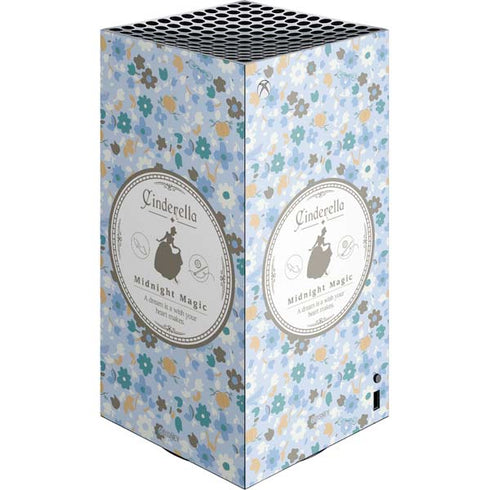 Disney Cinderella Midnight Magic Silhouette XBox Series X Digital Edition Console Skin