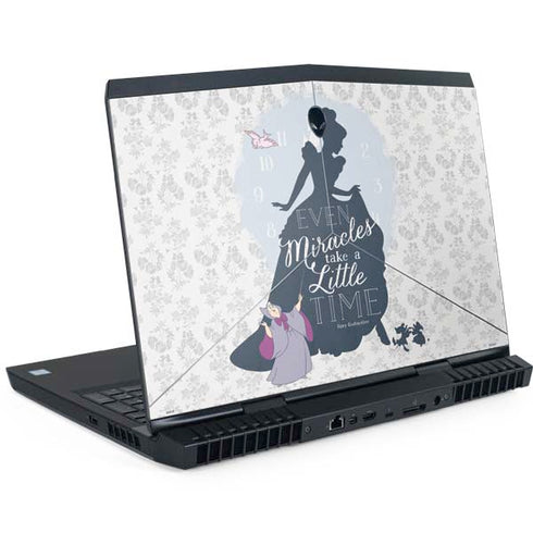 Disney Cinderella Miracles Take Time Silhouette Dell Alienware Skin