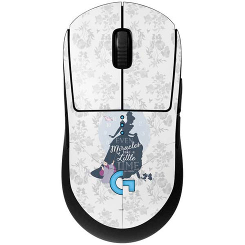 Disney Cinderella Miracles Take Time Silhouette G Pro Wireless Gaming Mouse Skin