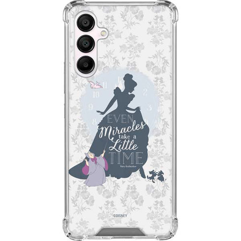 Disney Cinderella Miracles Take Time Silhouette Galaxy A16 5G Clear Case