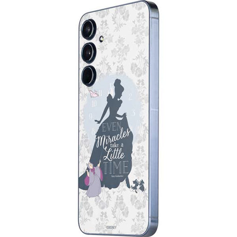 Disney Cinderella Miracles Take Time Silhouette Galaxy A36 5G Skin