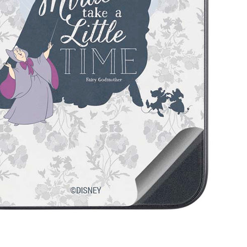 Disney Cinderella Miracles Take Time Silhouette Galaxy A54 5G Skin