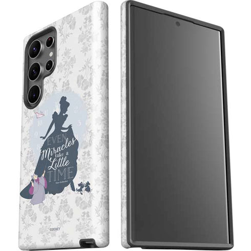Disney Cinderella Miracles Take Time Silhouette Galaxy S23 Ultra Pro Case