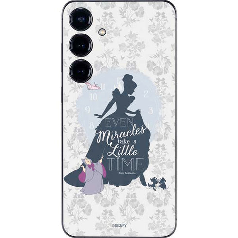 Disney Cinderella Miracles Take Time Silhouette Galaxy S24 Plus Skin