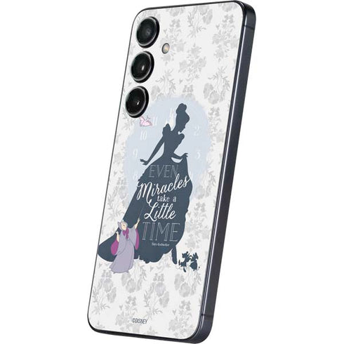 Disney Cinderella Miracles Take Time Silhouette Galaxy S24 Plus Skin