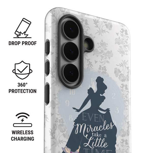 Disney Cinderella Miracles Take Time Silhouette Galaxy S26 Impact Case