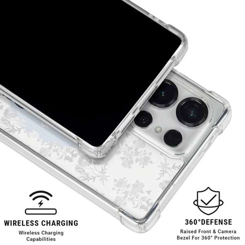 Disney Cinderella Miracles Take Time Silhouette Galaxy S26 Ultra Clear Case