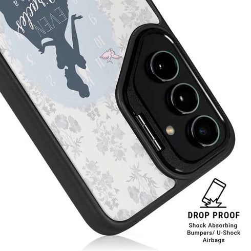 Disney Cinderella Miracles Take Time Silhouette Galaxy S26 Ultra Kickstand Case