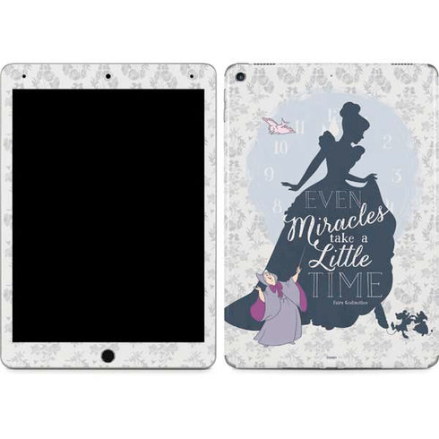 Disney Cinderella Miracles Take Time Silhouette iPad Skins