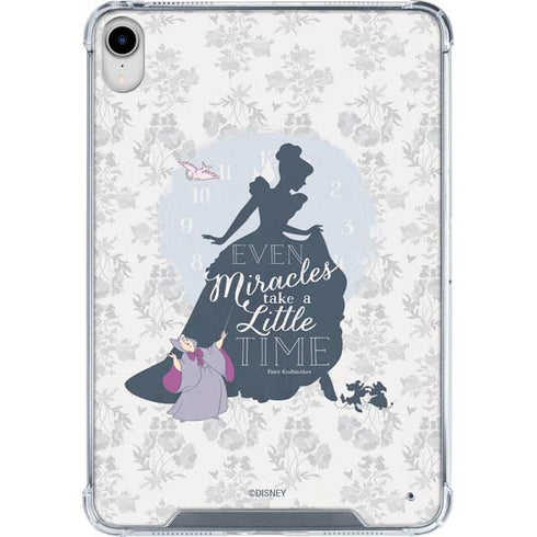Disney Cinderella Miracles Take Time Silhouette iPad 11th Gen (2025) Clear Case