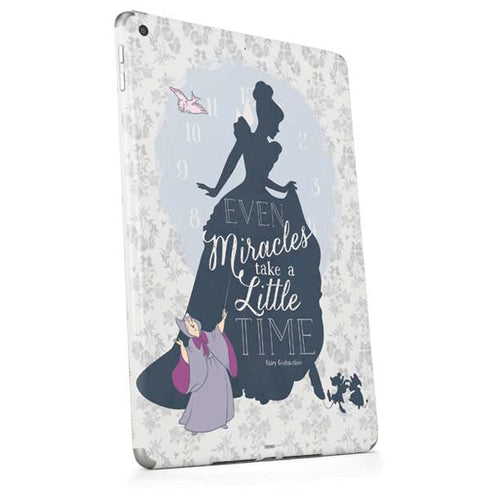 Disney Cinderella Miracles Take Time Silhouette Apple iPad Skin