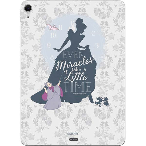 Disney Cinderella Miracles Take Time Silhouette Apple iPad Air Skin