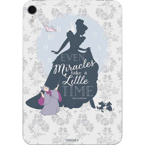 Disney Cinderella Miracles Take Time Silhouette Apple iPad Mini Skin