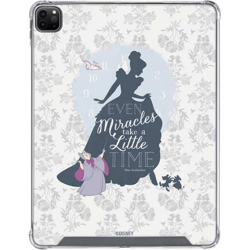 Disney Cinderella Miracles Take Time Silhouette iPad Cases