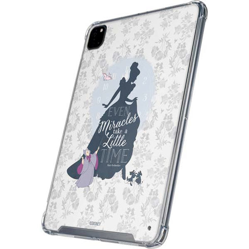 Disney Cinderella Miracles Take Time Silhouette iPad Cases