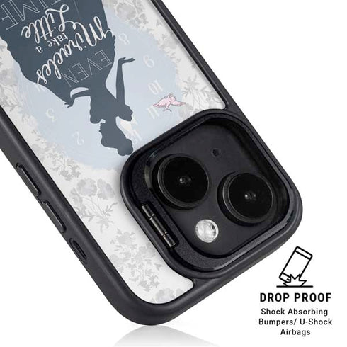 Disney Cinderella Miracles Take Time Silhouette iPhone 14 Kickstand Case