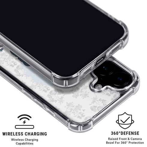 Disney Cinderella Miracles Take Time Silhouette iPhone 16 MagSafe Case