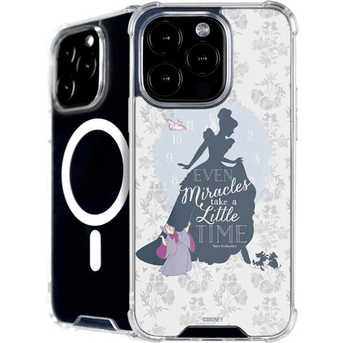 Disney Cinderella Miracles Take Time Silhouette iPhone 16 Pro Max MagSafe Case
