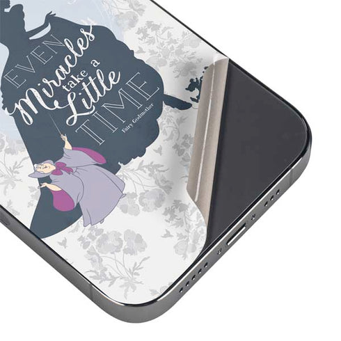 Disney Cinderella Miracles Take Time Silhouette iPhone 16 Pro Max Skin