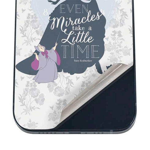 Disney Cinderella Miracles Take Time Silhouette iPhone 16 Skin