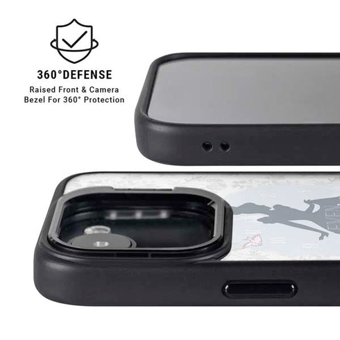 Disney Cinderella Miracles Take Time Silhouette iPhone 16e Kickstand Case