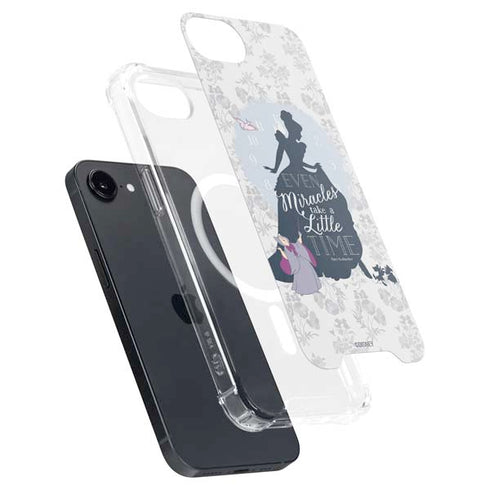 Disney Cinderella Miracles Take Time Silhouette iPhone 16e MagSafe Case