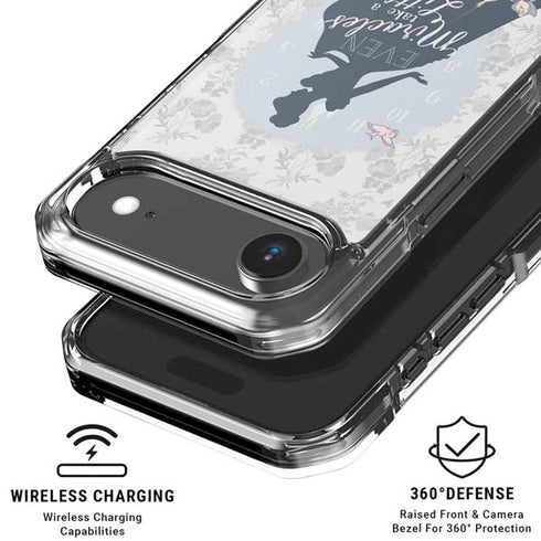 Disney Cinderella Miracles Take Time Silhouette iPhone 17 Air Clear Case