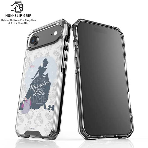 Disney Cinderella Miracles Take Time Silhouette iPhone 17 Air Clear Case