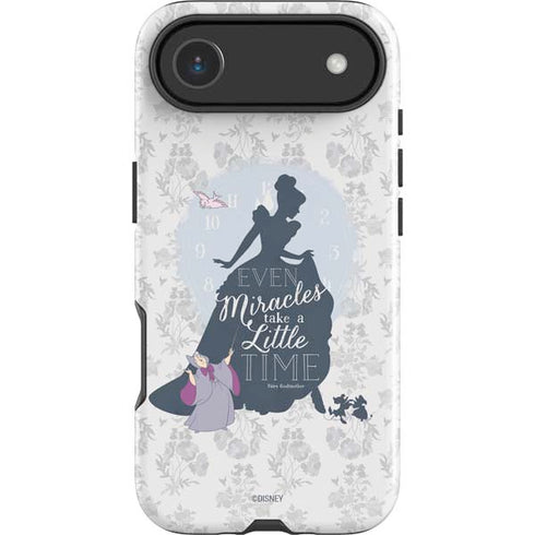 Disney Cinderella Miracles Take Time Silhouette iPhone 17 Air Impact Case