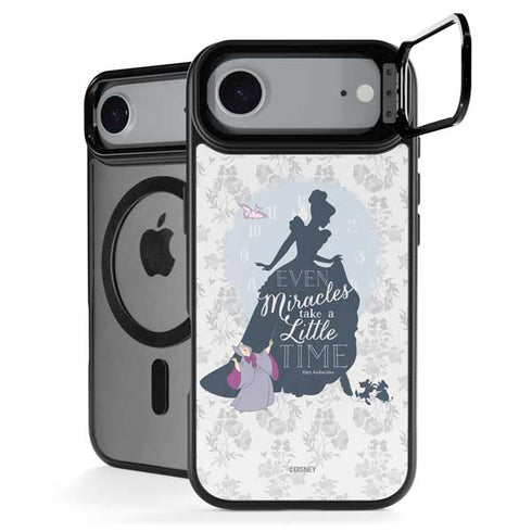 Disney Cinderella Miracles Take Time Silhouette iPhone 17 Air Kickstand Case