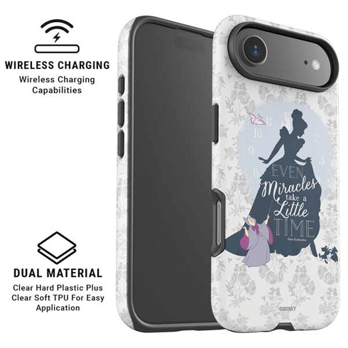 Disney Cinderella Miracles Take Time Silhouette iPhone 17 Air Magsafe Impact Case