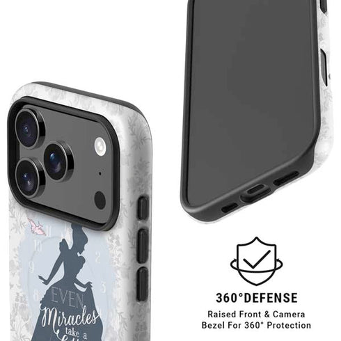 Disney Cinderella Miracles Take Time Silhouette iPhone 17 Pro Magsafe Impact Case