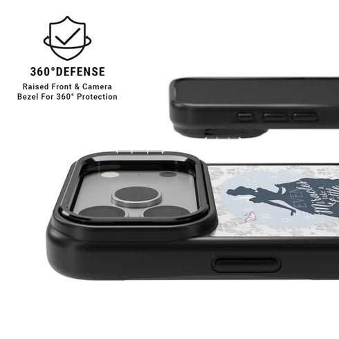 Disney Cinderella Miracles Take Time Silhouette iPhone 17 Pro Max Kickstand Case