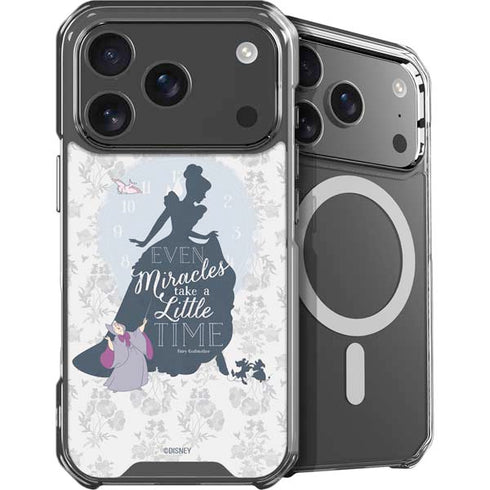 Disney Cinderella Miracles Take Time Silhouette iPhone 17 Pro Max MagSafe Case