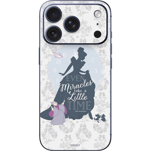 Disney Cinderella Miracles Take Time Silhouette iPhone 17 Pro Skin