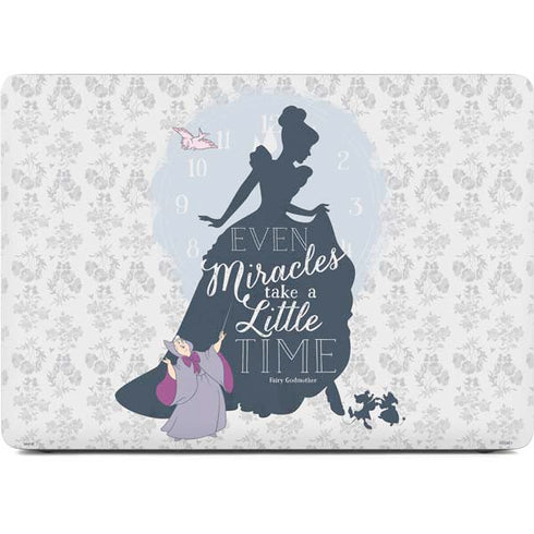Disney Cinderella Miracles Take Time Silhouette Apple MacBook Air Skin