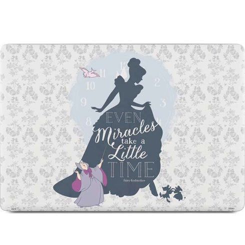 Disney Cinderella Miracles Take Time Silhouette MacBook Skins