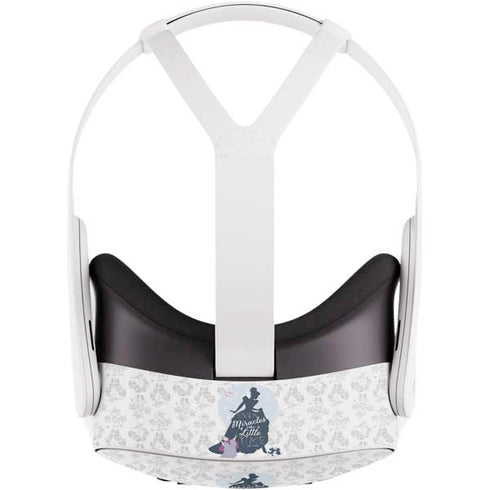 Disney Cinderella Miracles Take Time Silhouette Meta Quest 3S Skin