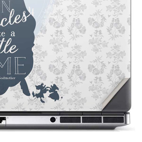 Disney Cinderella Miracles Take Time Silhouette Dell Precision Skin