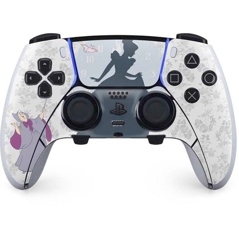 Disney Cinderella Miracles Take Time Silhouette PlayStation PS5 Skins