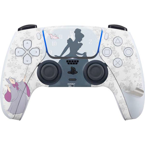 Disney Cinderella Miracles Take Time Silhouette PS5 Pro Disk Bundle Skin